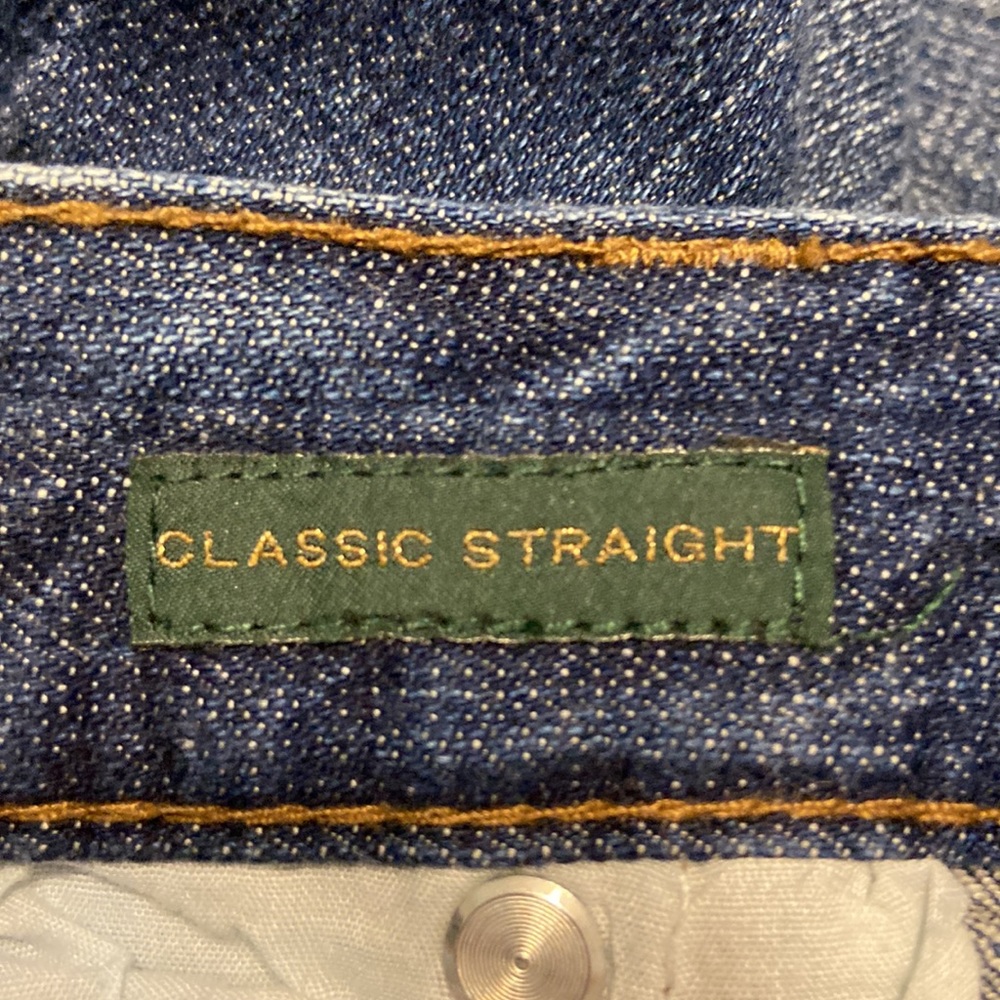 Ralph Lauren Classic Straight Jeans size 4 inseam 4” excellent condition - Picture 12 of 12